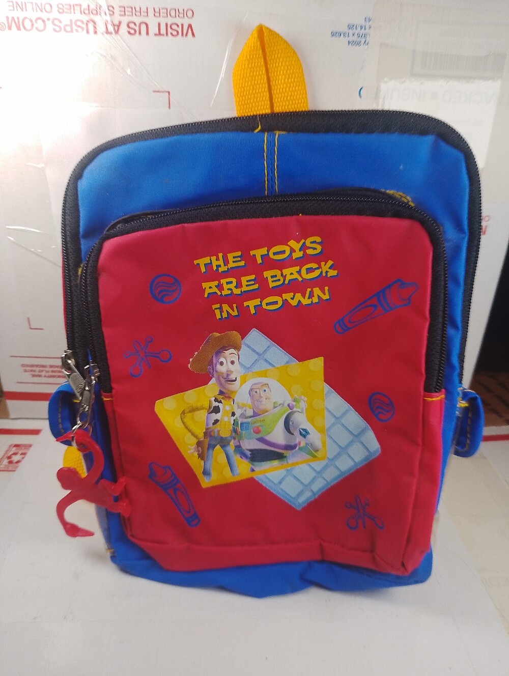 Disney Pixar Toy Story Mini Toddler Backpack 9" Woody Buzz Lightyear